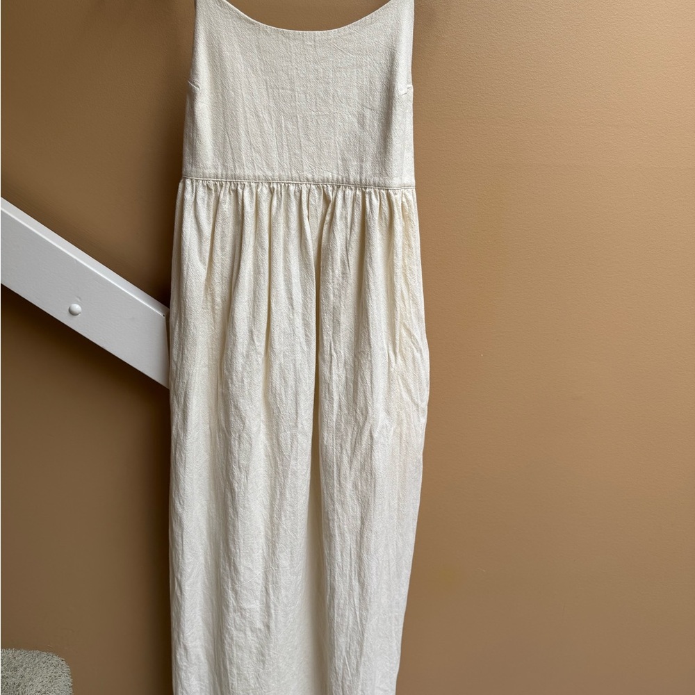 Free People Ivory maxi dress